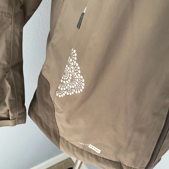 Helly Hansen Tech XS Brown Soft Shell Jacket Hood - Picture 6 of 9